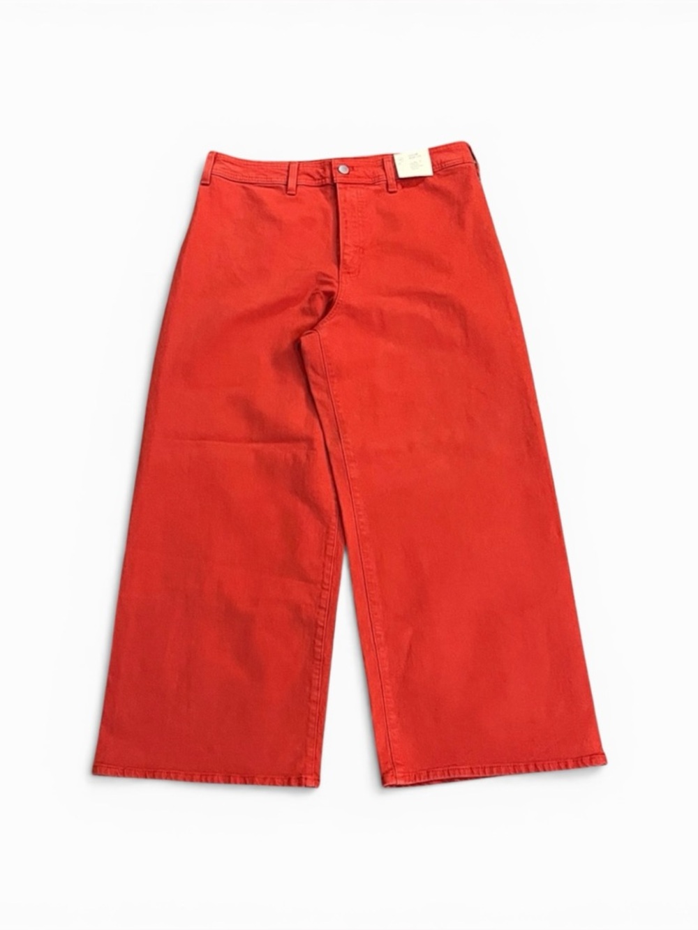 NWT Women's High-Rise Sailor Wide Leg Ankle Jeans